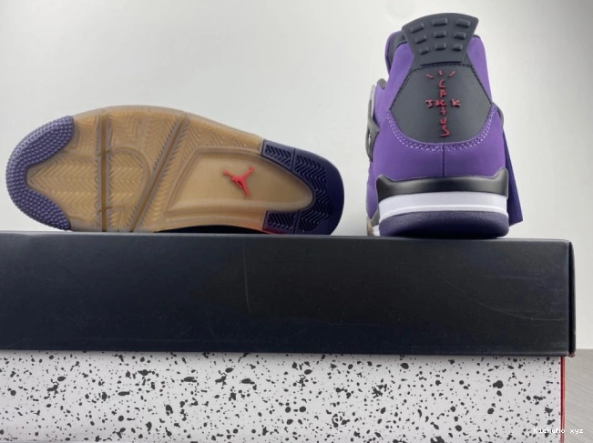 (FRIENDS PURPLE 766296 RETRO FAMILY) AND TRAVIS LN4 SCOTT 4 JORDAN 0626